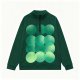 Women's Half-Zip Oversized Sweatshirt - Polyester Drop Shoulder
